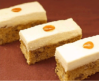 Frosted Maple Walnut Bars Recipe