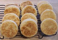 Homemade English Muffins Recipe