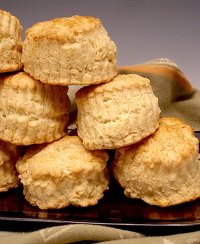 Tender and Flaky Sweet Biscuits Recipe