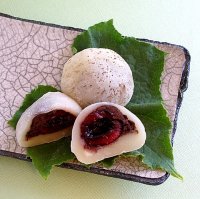Chocolate Covered Cherry Daifuku or Mochi Recipe