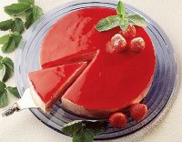 Persimmon Topped Yogurt Cheesecake Recipe