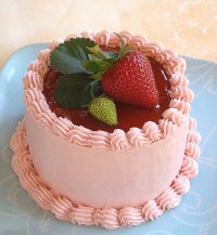 Ultimate Fresh Strawberry Butter Cake Recipe or UFSBC