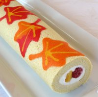 Autumn Leaves Cake Roll Recipe