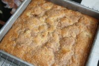 Apple Walnut Spice Streusel Cake Recipe