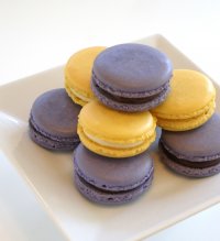 Blackberry and Lemon French Macarons