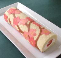 Cherry Blossom Cake Roll Recipe