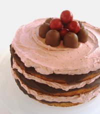 Chocolate Covered Cherry Jam Cake Recipe Tutorial