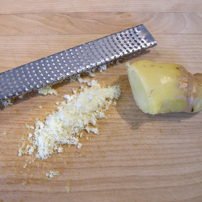 The Easiest, Fastest Way to Grate Ginger