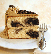 Classic Two-Layer Marble Cake, Redux Recipe