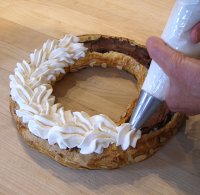 Pastry bag used with our Paris Brest Recipe Tutorial