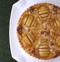 French Pear Tart or La Tarte Bourdaloue Recipe