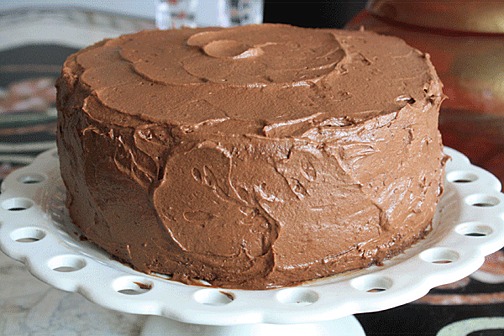 chocolate chiffon cake