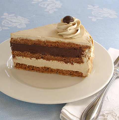 Mocha Hazelnut Torte Cake Recipe Dishmaps